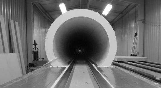 Figure 3 - View Into Tunnel