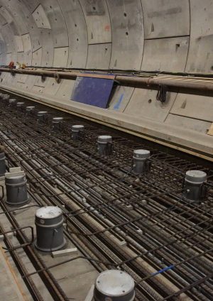 Minimising Noise and Vibration on Crossrail with Innovative Heavyweight Concrete