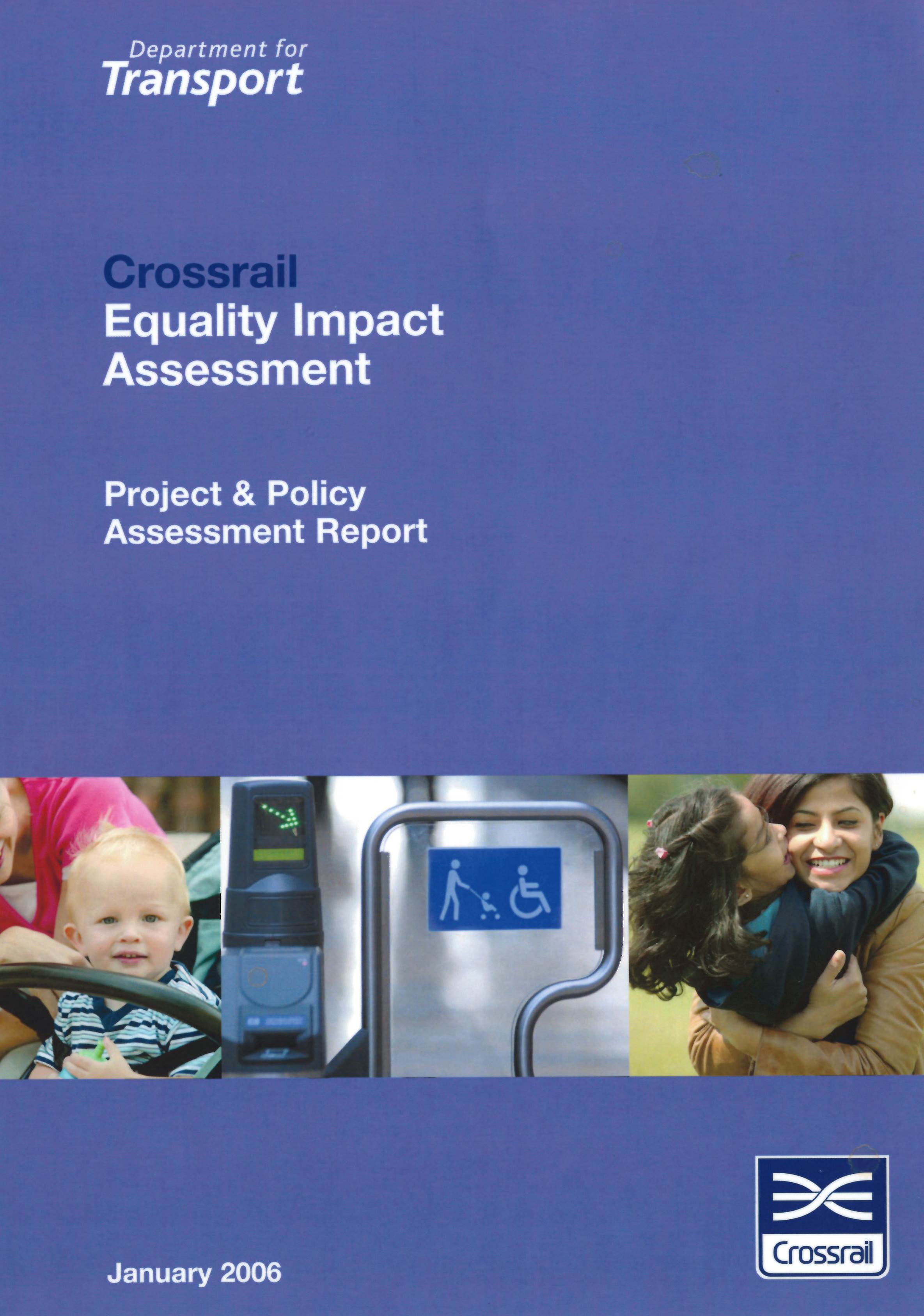 Front cover of Crossrail Equality Impact Assessment